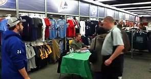 Phillies HOF Steve Carlton Signing Autographs HD