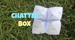 How To Make A Chatterbox