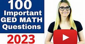 GED Math 2023 - Pass the GED with EASE