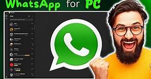 ✔ How to Download and Install WHATSAPP in PC or Laptop