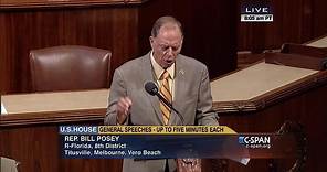 User Clip: REP. Bill Posey Calling for an Investigation of the CDC's MMR reasearch fraud