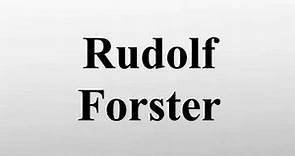 Rudolf Forster