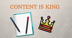 Content is king: what it means and why it's important