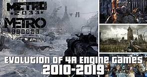 Evolution of 4A Engine Games 2010-2019