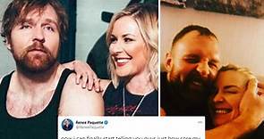 AEW World Champion Jon Moxley announces that his wife Renee Young is pregnant