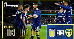 Extended highlights: Aston Villa 3-3 Leeds United | Six-goal thriller in Premier League