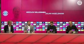 🗣️🎙 Rueda de prensa de Julian Nagelsmann, Oliver Kahn y Hasan Salihamidžić