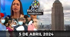 Noticias de Venezuela hoy en Vivo 🔴 Viernes 5 de Abril de 2024 - Emisión Central - Venezuela