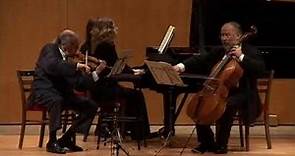 Txaikovski Trio - Ivry Gitlis, violin - Heinrich Schiff, cello - Polina Leschenko, piano