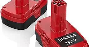 energup 2Pack 19.2V Battery for Craftsman 19.2Volt Battery 3.5Ah Lithium for Craftsman C3 XCP Battery for 130279005 1323903 130211004 11045 315.115410 315.11485 for 19.2V Craftsman Battery