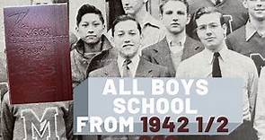 Yearbook from 1942 and a half?? Dupont Manual High Boy School Flip Through ~Louisville, Kentucky~