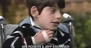 Mr Rogers and Jeff Ehrlanger sing 'It's you I like'