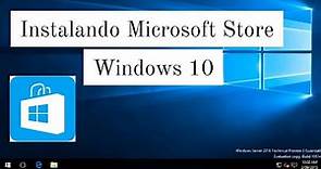 Como baixar e instalar a Microsoft Store no Windows 10