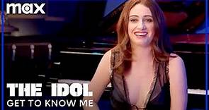 Rachel Sennott Get to Know Me | The Idol | Max