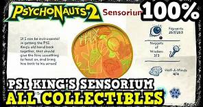 Psychonauts 2 PSI King's Sensorium All Collectible Locations (Figments, Nuggets of Wisdom, & More)