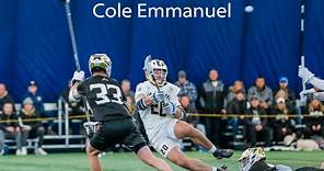 Cole Emmanuel Marquette Lacrosse Highlights