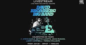 David Bromberg Big Band Live From The Capitol Theatre | 1/28/22 | Sneak Peek