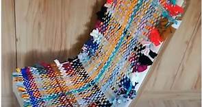 How to make a rug rag with easy DIY loom