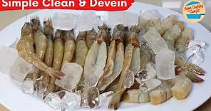 How to Clean & Devein Prawns/ Shrimps for Different Dishes