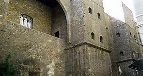 Muralla romana de Barcino Barcelona fotos antiguas y actuales con historia