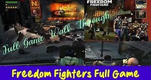 Freedom Fighters - Gameplay | Full Walkthrough | All Missions in 1 Video