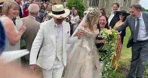 Martha Fiennes and Simon Finch's wedding