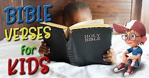 BIBLE VERSES for KIDS || Short Bible Verses For Children