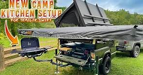 NEW Swing Out Grill and MORE... My DIY Camping Trailer AKA Trailer Swift