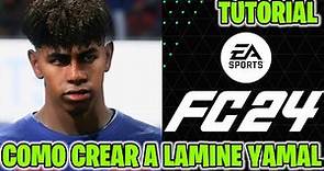 COMO CREAR A LAMINE YAMAL EN EA FC 24 | TUTORIAL | FIFA MOD MANAGER | MODS EA FC 24