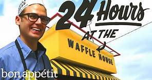 Working 24 Hours Straight at Waffle House | Bon Appetit