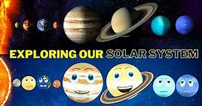 All About Our Solar System! | Planets and Space for Kids | Planet Order | Size Comparison