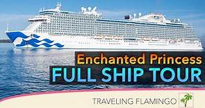 Full Ship tour - Enchanted Princess Cruise Ship