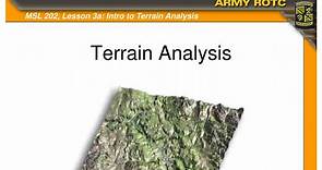 PPT - Terrain Analysis PowerPoint Presentation, free download - ID:4265673