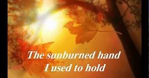 Eric Clapton - Autumn Leaves (with lyrics)
