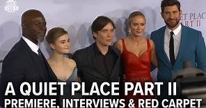 A Quiet Place Part II | Premiere, Interviews & Red Carpet | Extra Butter