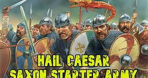 Hail Caesar Saxon Starter Army Box Unboxing
