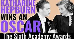 Katharine Hepburn Wins Her First Academy Award | Oscars 1934