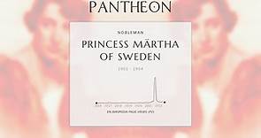 Princess Märtha of Sweden Biography - Crown Princess of Norway (1901–1954)