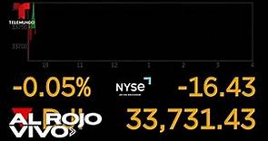 Apertura de la bolsa de Valores de Nueva York | Al Rojo Vivo | Telemundo