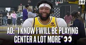 Anthony Davis Is Preparing To Play Center More For Lakers This Season | Media Day 2021-22