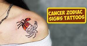 Zodiac Signs Tattoos: Cancer
