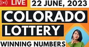 Colorado Evening Lottery Draw Results - 22 June, 2023 - Pick 3 - Cash 5 - Colorado Lotto - Powerball