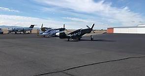 Daily Fly - LEWISTON, ID - The P51 Mustangs have arrived...