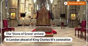 Historic Stone of Scone reaches London for King Charles' coronation