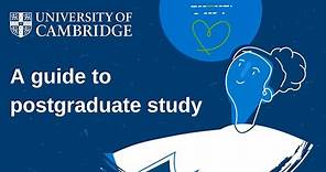 A guide to postgraduate study at Cambridge | #GoingToCambridge