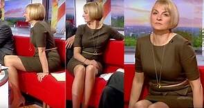 Louise Minchin Legs/Pokies - BBC News 2012