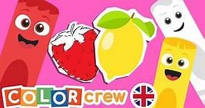 Toddler Learning Video | Color Crew - All Colours | @BabyFirst Learn Colors, ABCs, Rhymes & More ​