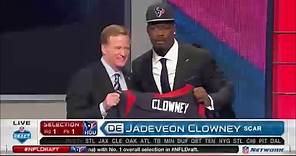 2014 NFL Draft Rd 1 Pk 1 | Houston Texans Select DE Jadeveon Clowney