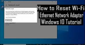 How to reset wifi adapter Windows 10 2020 | Fix wifi windows 10 | #nileshkamble
