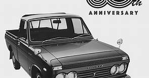 TOYOTA - 【50 years of Hilux】First Hilux debuted in 1968....
